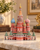  ثري دي بازل كاتدرائية سانت باسيل في موسكو 