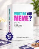 لعبة What Do You Meme? الأصلية – لعبة بطاقات الميمز المرحة